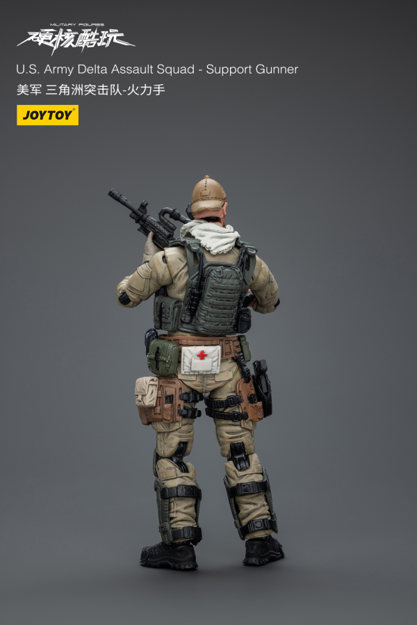 Joy Toy U.S. Army Delta Assault Squad-Support Gunner