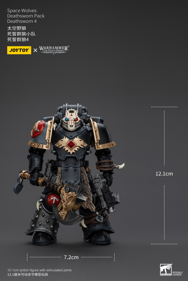 Joy Toy Space Wolves Deathsworn Pack Deathsworn 4