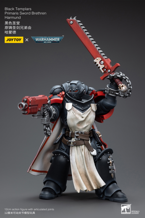 Joy Toy Black Templars Primaris Sword Brethren Harmund(6973130373846)(6973130373846)