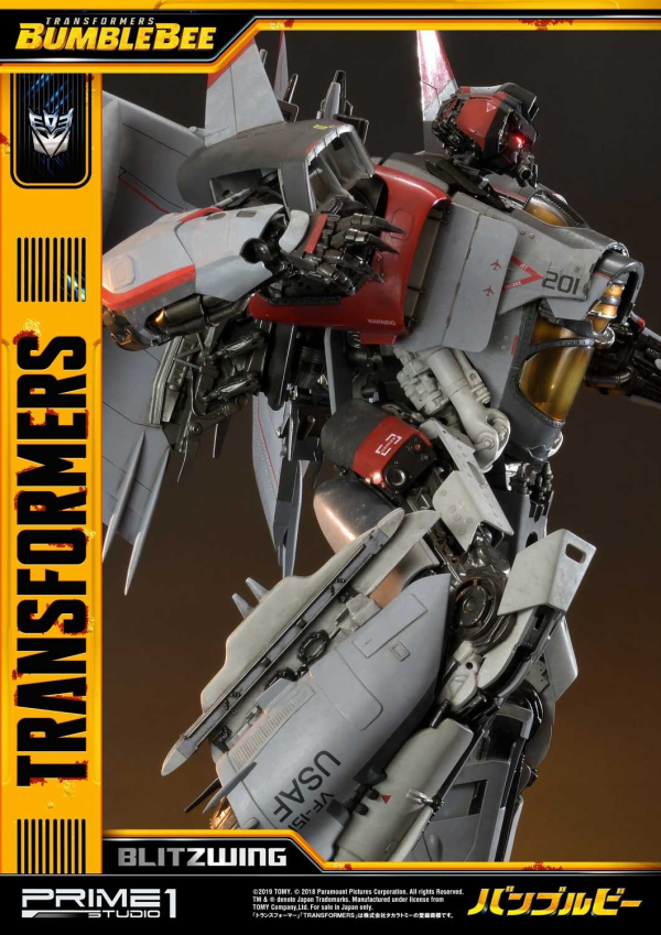 Prime 1 Studio Museum Masterline Transformers: Bumblebee (Film) Blitzwing(4562471908071)(4562471908071)
