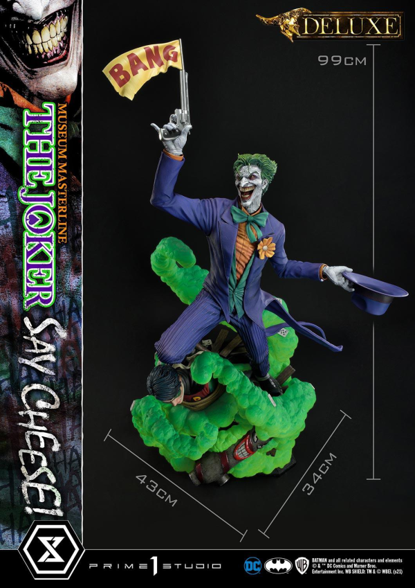 Prime 1 Studio Museum Masterline Batman (Comics) The Joker - Say Cheese! DX Bonus Version(4580708035123)(4580708035123)