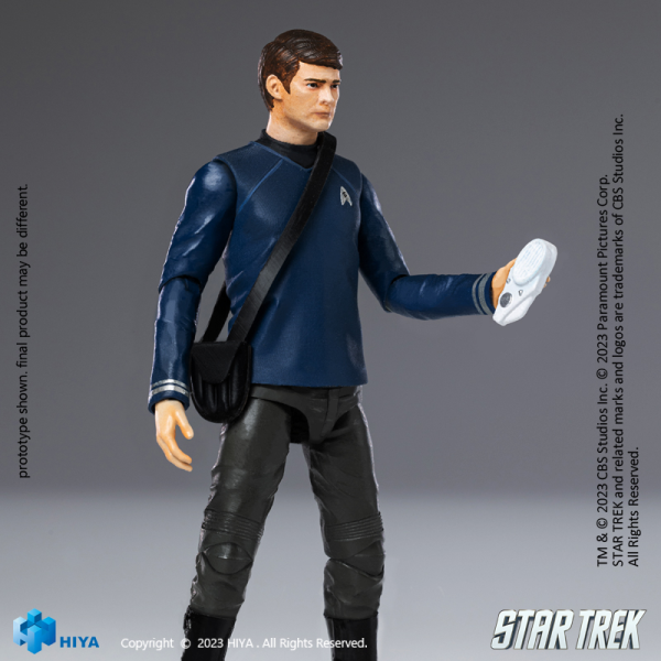 HIYA Toys Exquisite Mini Series 1/18 Scale STAR TREK 2009 McCoy Action Figure(6957534202650)(6957534202650)