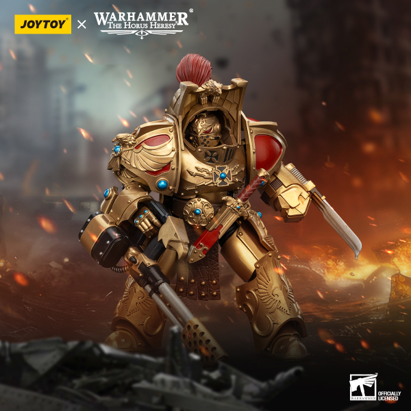 JOYTOY Legio Custodes Aquilon Terminator Squad Aquilon with Infernus Firepike | 6927054400768
