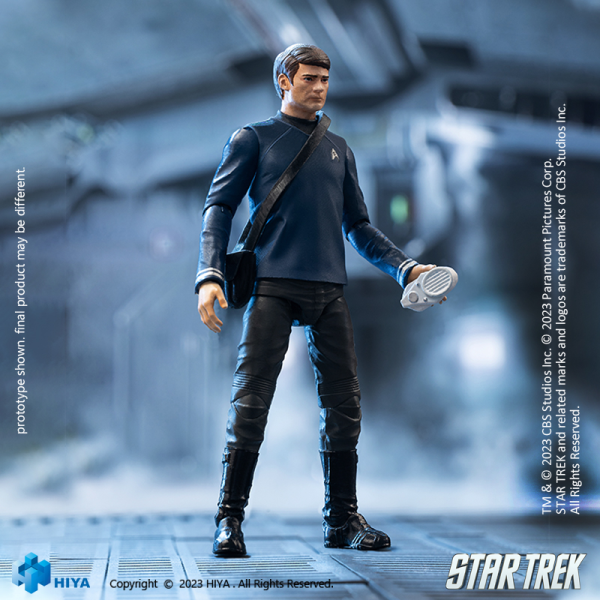 HIYA Toys Exquisite Mini Series 1/18 Scale STAR TREK 2009 McCoy Action Figure(6957534202650)(6957534202650)