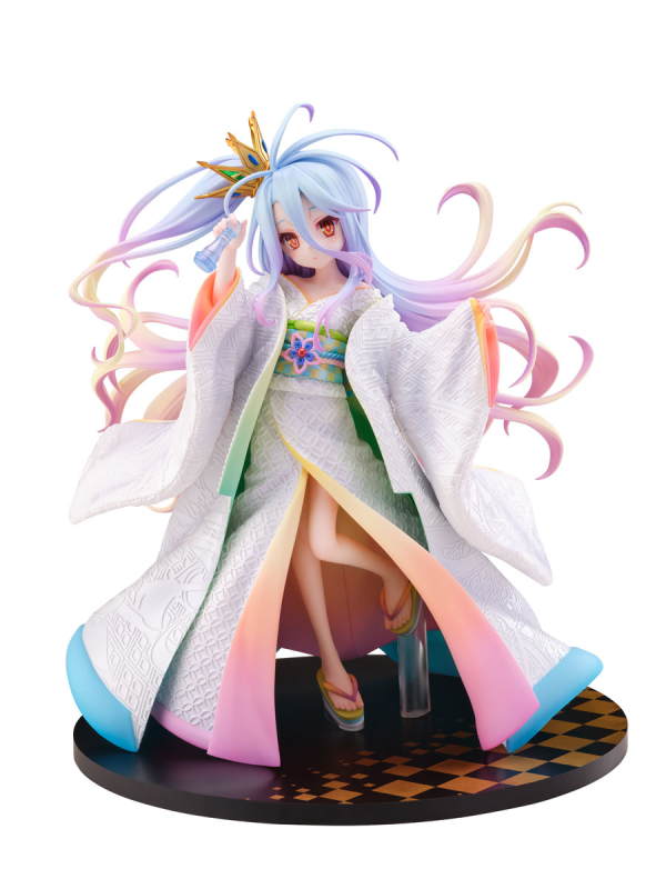 FURYU Corporation NO GAME NO LIFE Shiro -Shiromuku- 1/7 Scale Figure | 4580736409897