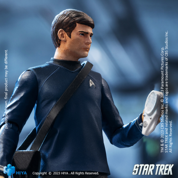 HIYA Toys Exquisite Mini Series 1/18 Scale STAR TREK 2009 McCoy Action Figure(6957534202650)(6957534202650)