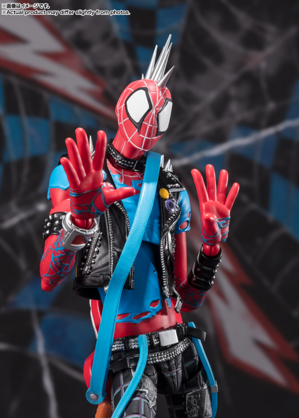 BANDAI Tamashii SPIDER-PUNK(Spider-Man: Across the Spider-Verse)  "Spider-Man: Across the Spider-Verse", TAMASHII NATIONS S.H.Figuarts(4573102662576)(4573102662576)
