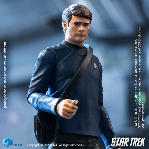 HIYA Toys Exquisite Mini Series 1/18 Scale STAR TREK 2009 McCoy Action Figure(6957534202650)(6957534202650)