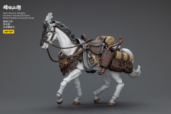 Joy Toy Dark Source JiangHu Northern Hanland Empire White Feather Armored Horse | 6973130376045