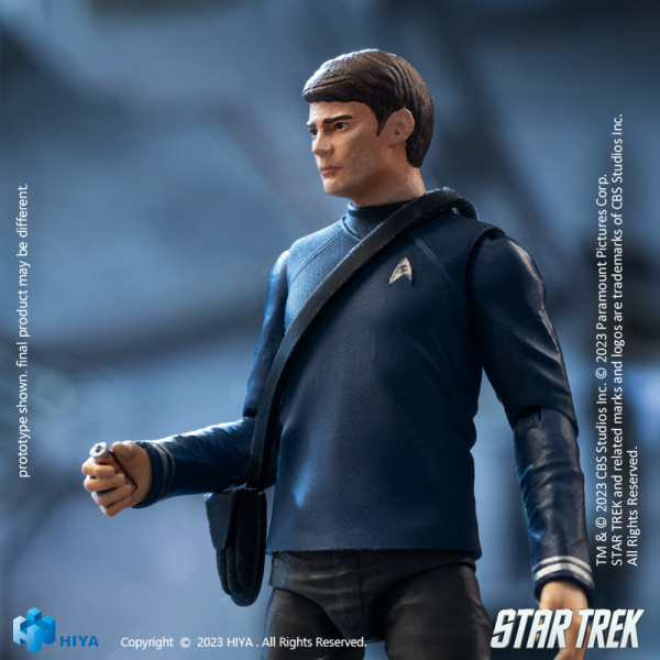 HIYA Toys Exquisite Mini Series 1/18 Scale STAR TREK 2009 McCoy Action Figure(6957534202650)(6957534202650)