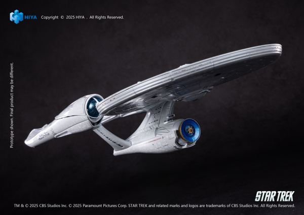 HIYA TOYS REPLICAart Series Non-Scale 15 Inch Star Trek 2009 USS Enterprise NCC-1701 Light Up Starship(6957534202865)(6957534202865)