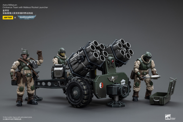 Joy Toy Astra Militarum Ordnance Team with Malleus Rocket Launcher(6973130378841)(6973130378841)