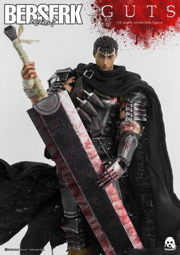 threezero BERSERK - Guts (Black Swordsman)(4897056200425)(4897056200425)