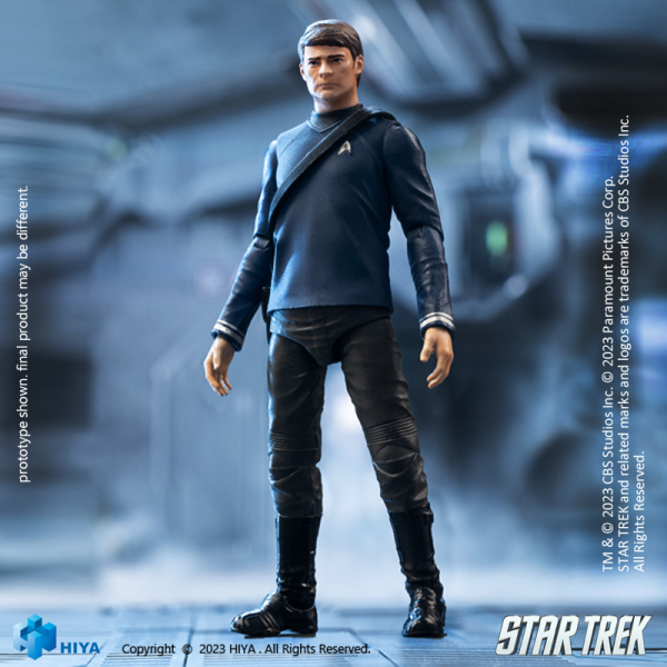 HIYA Toys Exquisite Mini Series 1/18 Scale STAR TREK 2009 McCoy Action Figure(6957534202650)(6957534202650)