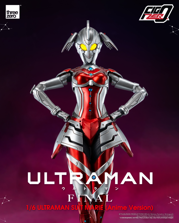 Three Zero FigZero 1/6 ULTRAMAN SUIT MARIE (Anime Version) | 4895250806979