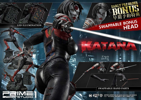 Prime 1 Studio Museum Masterline Justice League (Comics) Katana Bonus Version(4582535941752)(4582535941752)