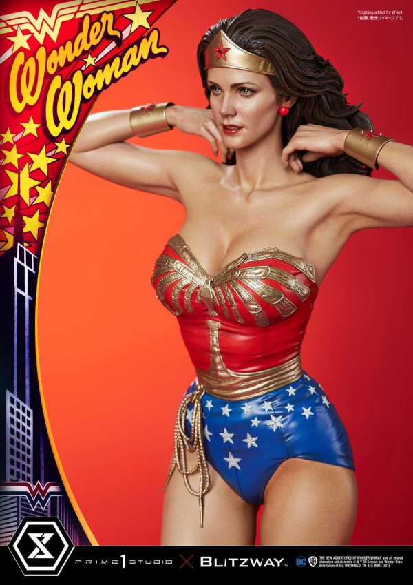 Prime 1 Studio Museum Masterline Wonder Woman 1975 (TV Series) Wonder Woman Bonus Version(4580708033136)(4580708033136)