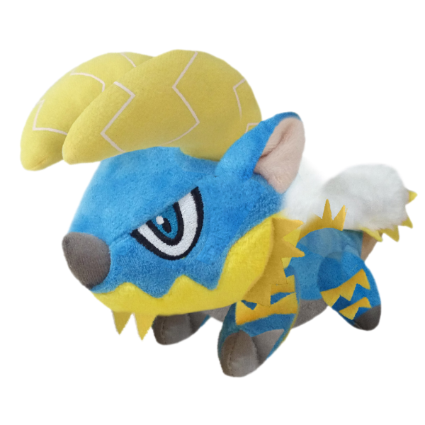 CAPCOM [Repeat Sales]Monster Hunter Chibi-Plush Zinogre | 4976219129152