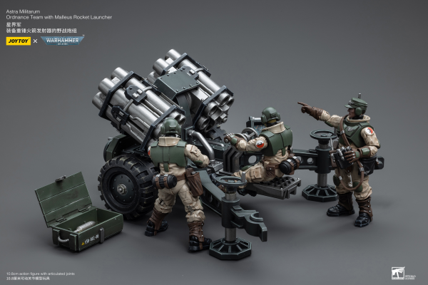 Joy Toy Astra Militarum Ordnance Team with Malleus Rocket Launcher(6973130378841)(6973130378841)