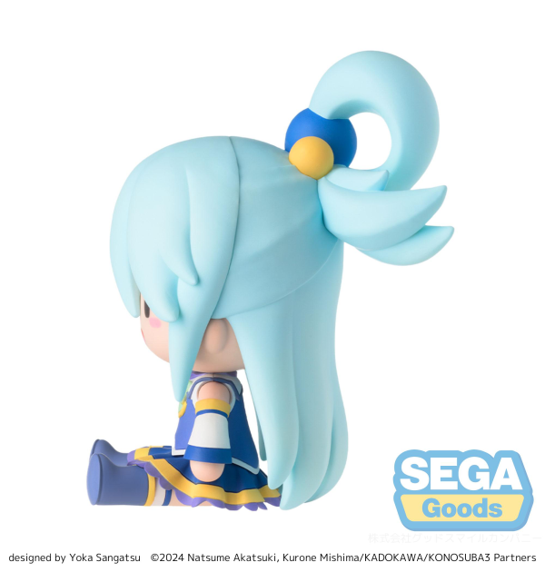 SEGA fuwa petit KONOSUBA -God's blessing on this wonderful world! 3 Chibi Figure Aqua | 4582733445724