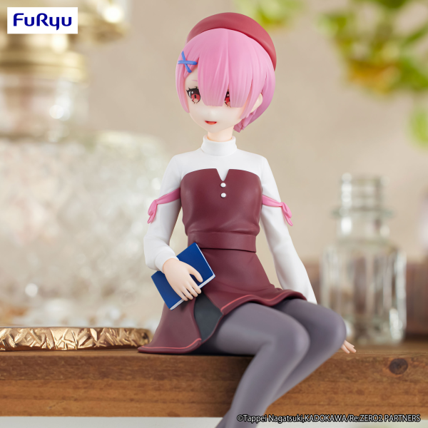 FuRyu Re:ZERO -Starting Life in Another World-　Noodle Stopper Figure -Ram Book Girl ver.- | 4582782366889