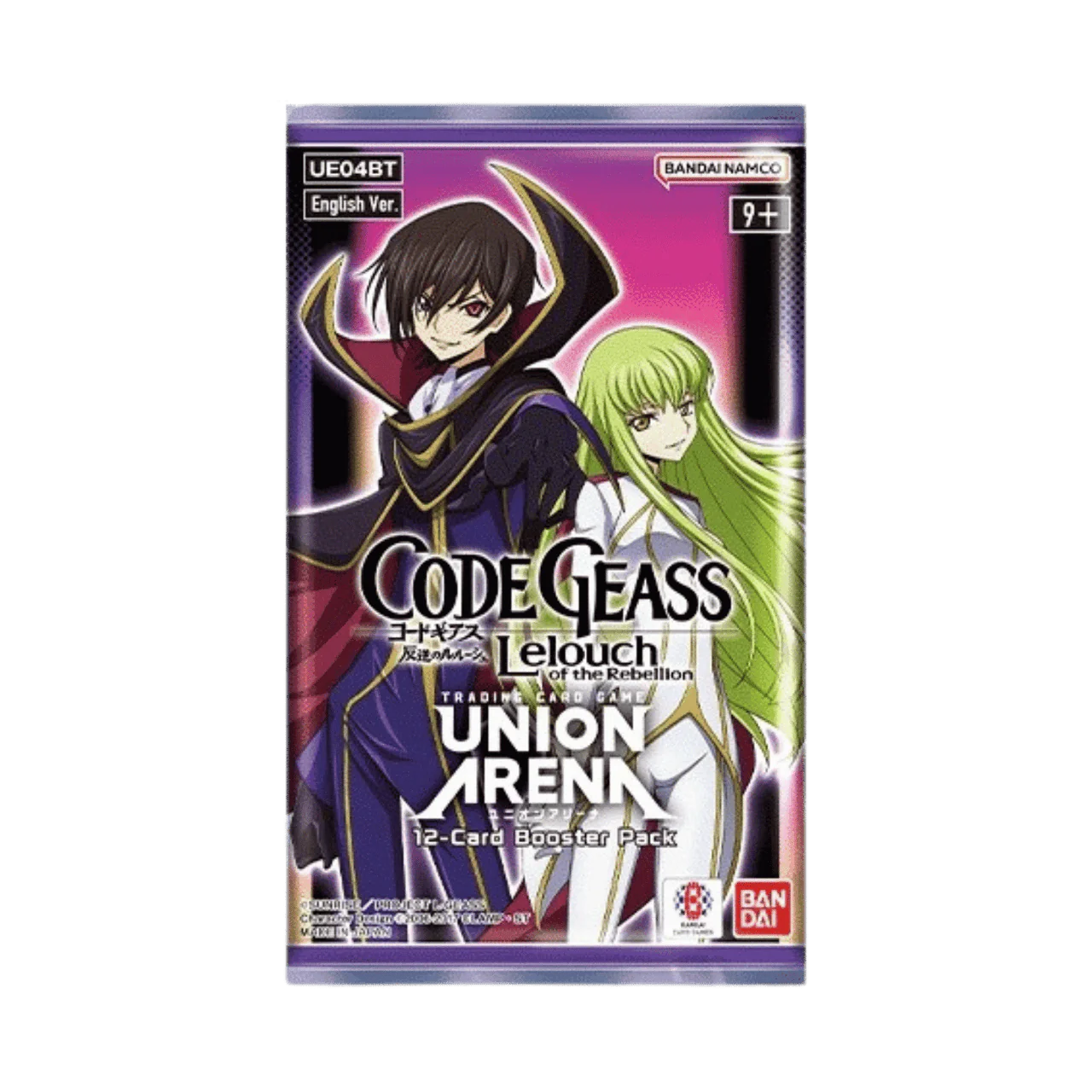 UNION ARENA CODE GEASS LELOUCH OF THE REBELLION V2 BOOSTER (12/16/16) | 810158833845