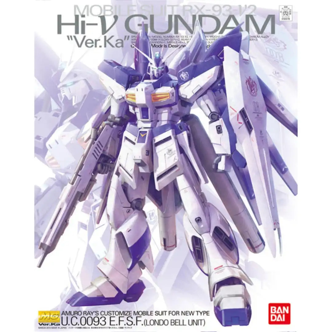 Bandai Hi-Nu Gundam (Ver. Ka) 'Char's Counterattack', Bandai MG | 4543112920782