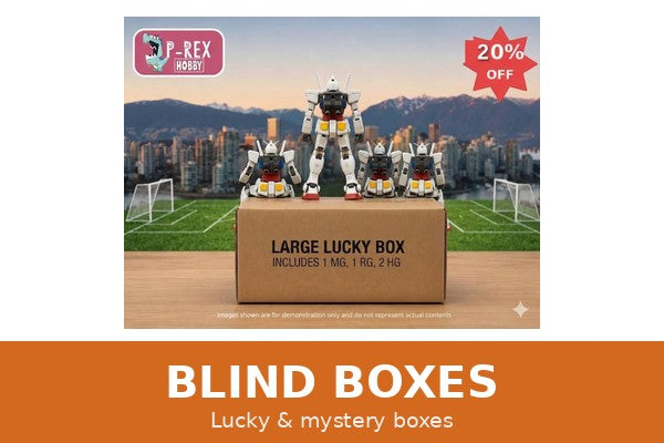Shop blind boxes and lucky boxes