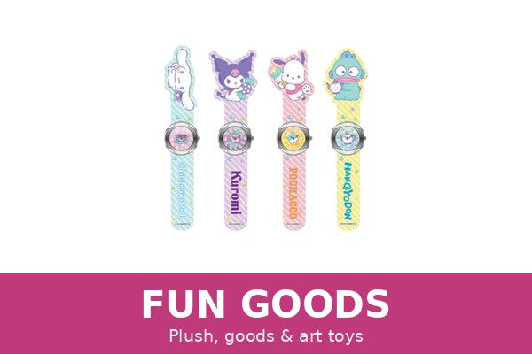 Shop fun goods, plush and art toys