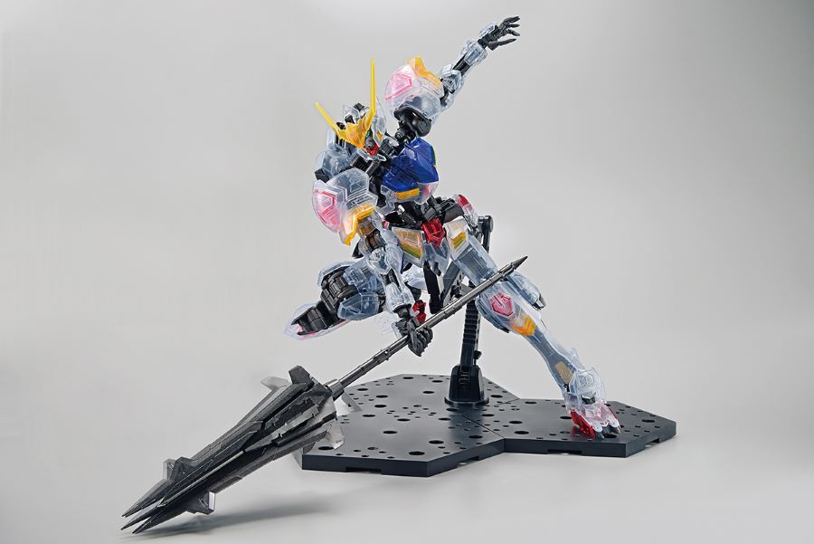 P-Bandai MG 1/100 The Gundam Base Limited Gundam Barbatos [Clear Color]