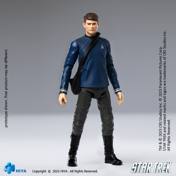 HIYA Toys Exquisite Mini Series 1/18 Scale STAR TREK 2009 McCoy Action Figure(6957534202650)(6957534202650)