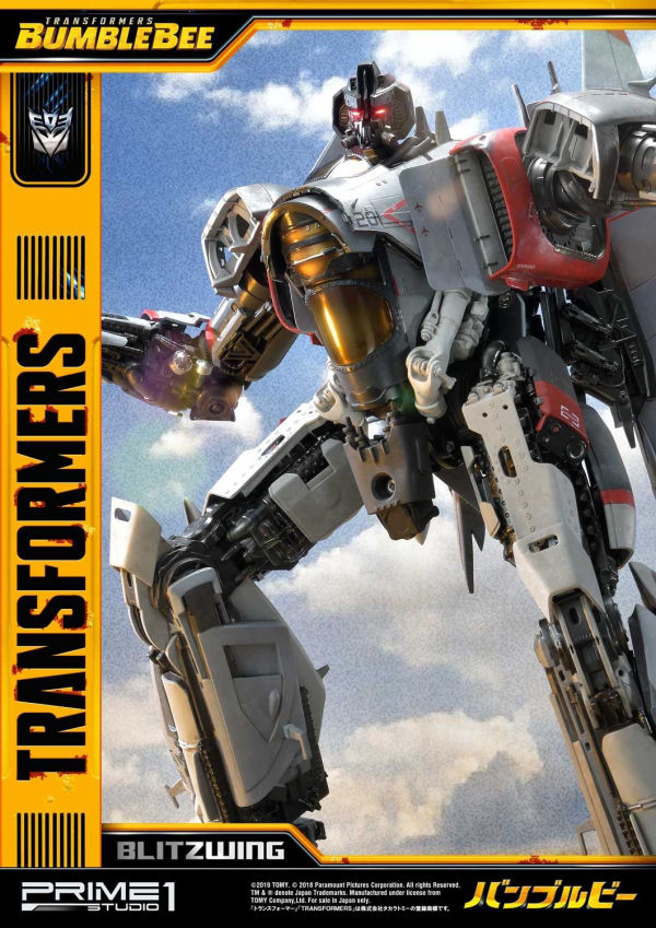 Prime 1 Studio Museum Masterline Transformers: Bumblebee (Film) Blitzwing EX Version(4562471908088)(4562471908088)