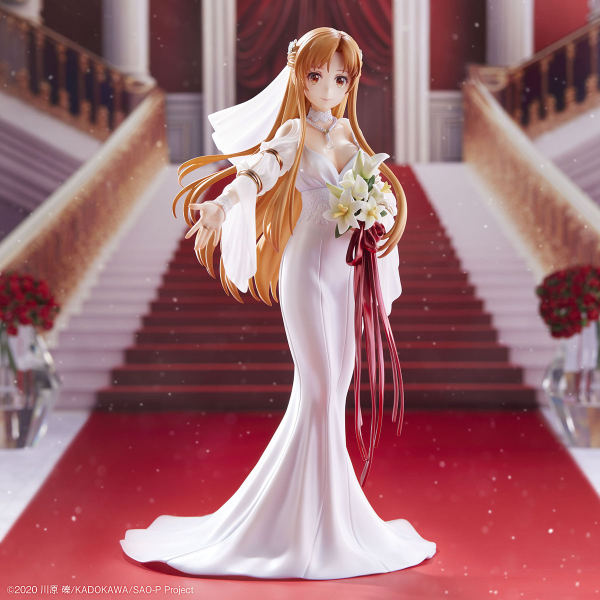 Design COCO Sword Art Online Asuna Wedding Ver. 1/7 Complete Figure | 4595643112198