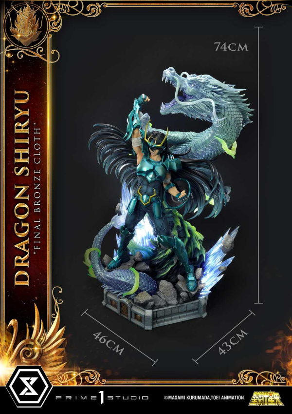 Prime 1 Studio Premium Masterline Saint Seiya Dragon Shiryu Final Bronze Cloth EX Version | 4582535948898