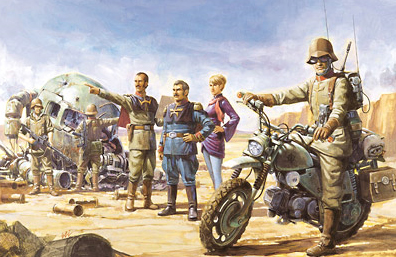 Zeon Ramba Ral Commando Set