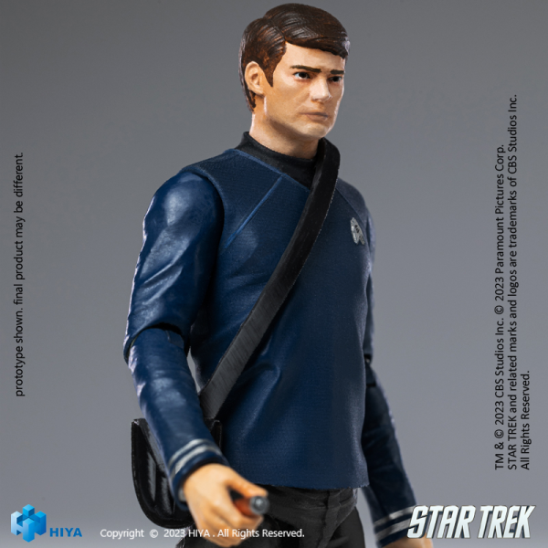 HIYA Toys Exquisite Mini Series 1/18 Scale STAR TREK 2009 McCoy Action Figure(6957534202650)(6957534202650)