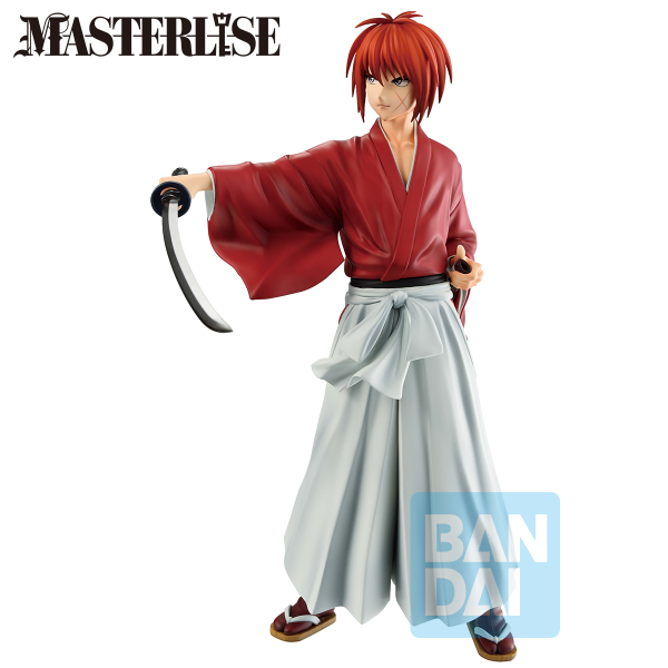 BANDAI Kenshin Himura Drawn Sword ver. "Rurouni Kenshin", Masterlise Ichibansho Figure(4573102689047)(4573102689047)