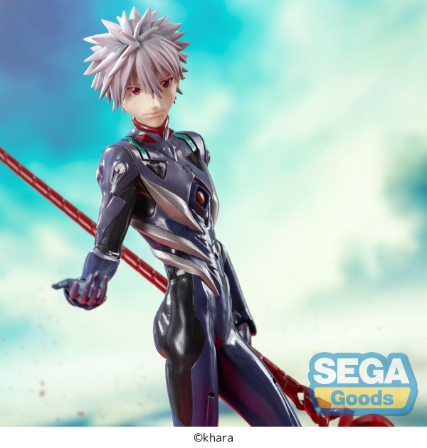 SEGA Luminasta EVANGELION: 3.0+1.0 Thrice Upon a Time Kaworu Nagisa x Spear of Longinus(4582733448176)(4582733448176)