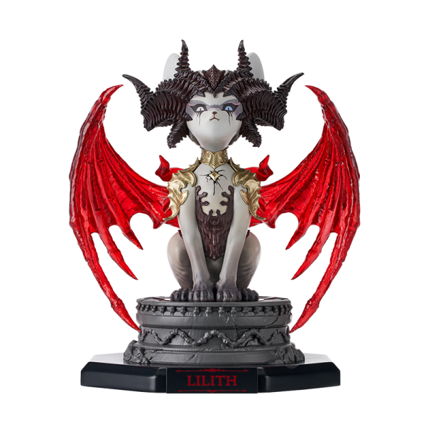 HEX Collectibles Blizzard Diablo® Lilith Meow Light-Up Collectible Figure | 6977269120777