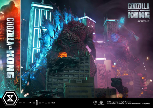Prime 1 Studio Ultimate Diorama Masterline Godzilla vs Kong (Film) Godzilla VS Kong Final Battle(4580708032993)(4580708032993)