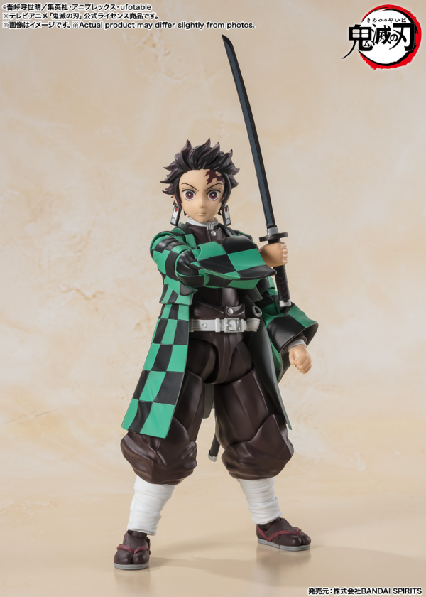 TAMASHII NATIONS Tanjiro Kamado "Demon Slayer: Kimetsu no Yaiba", TAMASHII NATIONS S.H.Figuarts(4573102664754)(4573102664754)
