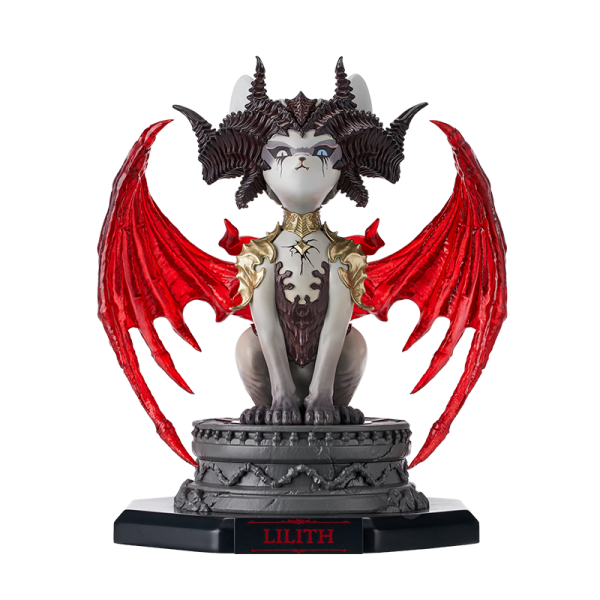 HEX Collectibles Blizzard Diablo® Lilith Meow Light-Up Collectible Figure | 6977269120777