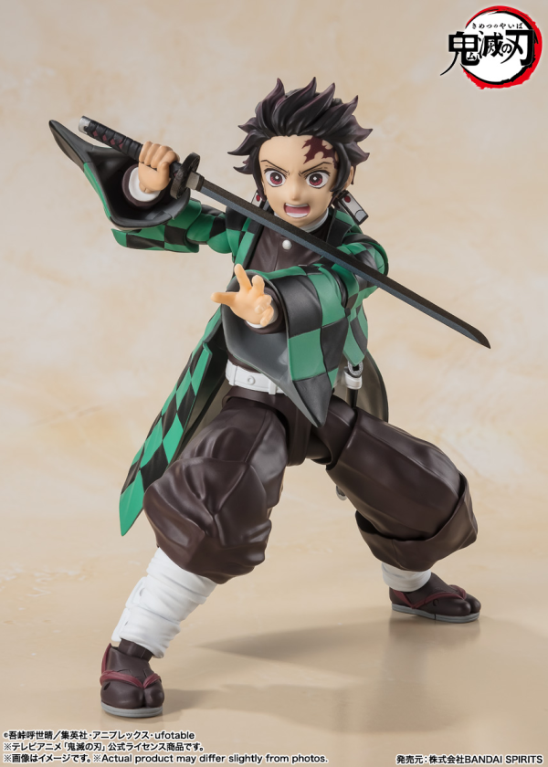 TAMASHII NATIONS Tanjiro Kamado "Demon Slayer: Kimetsu no Yaiba", TAMASHII NATIONS S.H.Figuarts(4573102664754)(4573102664754)