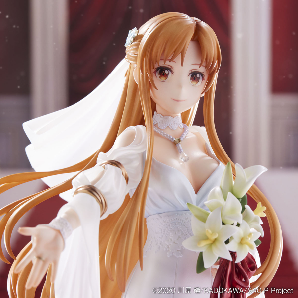 Design COCO Sword Art Online Asuna Wedding Ver. 1/7 Complete Figure | 4595643112198