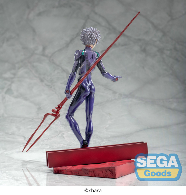 SEGA Luminasta EVANGELION: 3.0+1.0 Thrice Upon a Time Kaworu Nagisa x Spear of Longinus(4582733448176)(4582733448176)