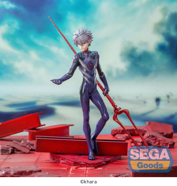SEGA Luminasta EVANGELION: 3.0+1.0 Thrice Upon a Time Kaworu Nagisa x Spear of Longinus(4582733448176)(4582733448176)