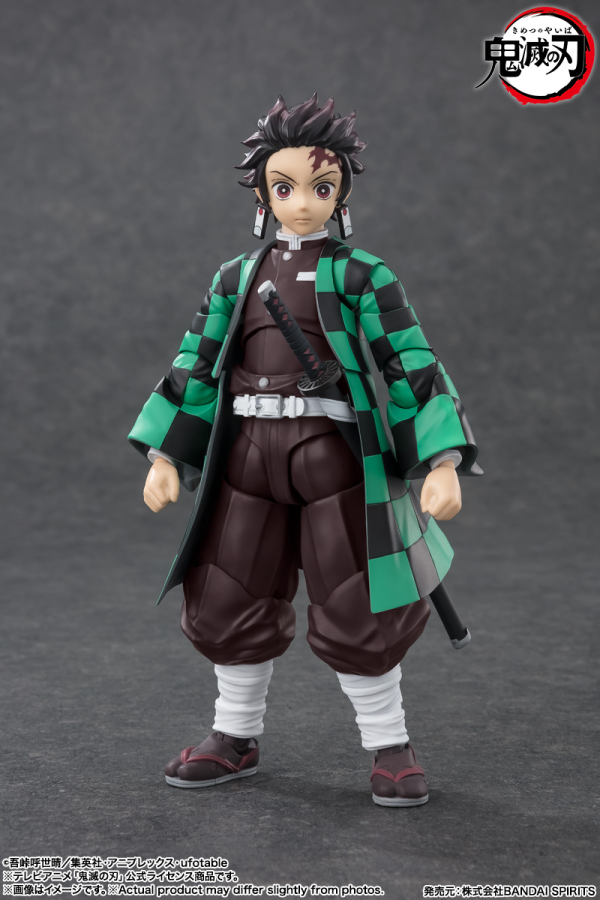 TAMASHII NATIONS Tanjiro Kamado "Demon Slayer: Kimetsu no Yaiba", TAMASHII NATIONS S.H.Figuarts(4573102664754)(4573102664754)