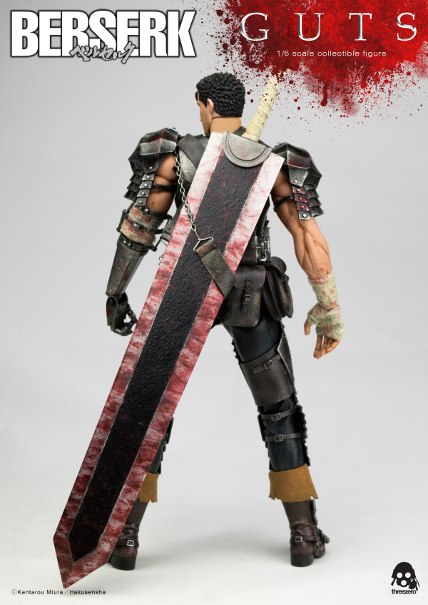 threezero BERSERK - Guts (Black Swordsman)(4897056200425)(4897056200425)