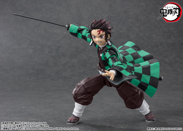 TAMASHII NATIONS Tanjiro Kamado "Demon Slayer: Kimetsu no Yaiba", TAMASHII NATIONS S.H.Figuarts(4573102664754)(4573102664754)