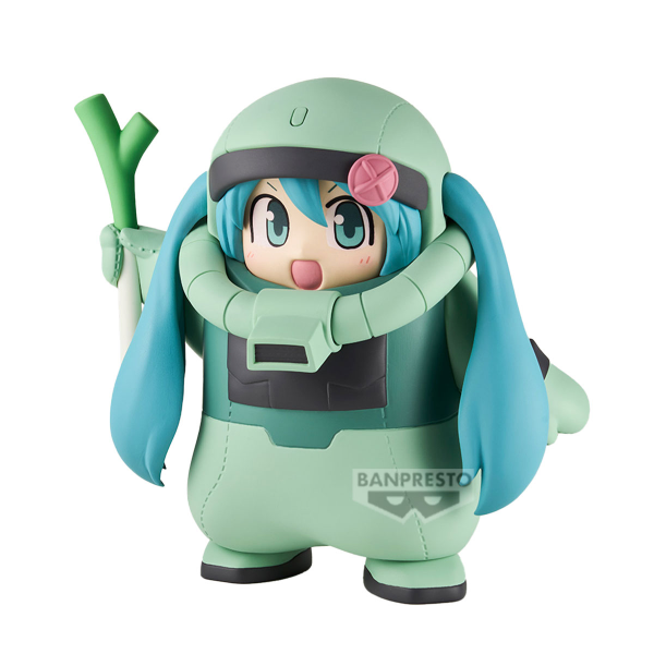 BANDAI GUNDAM 45th×HATSUNE MIKU FIGURE ZAKU COSTUME [HATSUNE MIKU Ver.], Banpresto Figure | 4983164296051